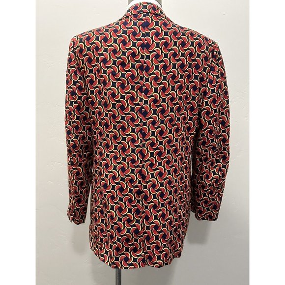 VTG Watermelon Motif Jacket Blazer Robert Drake Ft Lauderdale FL Union Made‎ USA - Picture 4 of 16